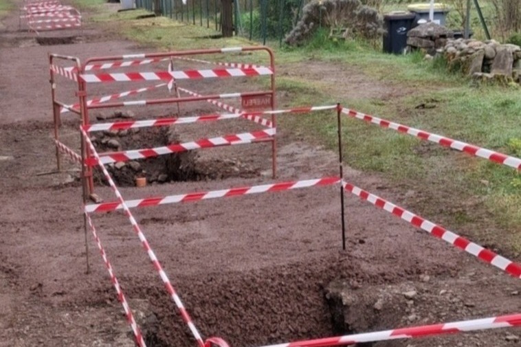 Réception des travaux de renouvellement d’une canalisation d’eau potable à Servance